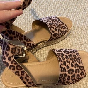 Boutique Cheetah sandals!